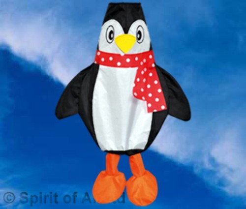 Flagseller penguin windsock - uk,