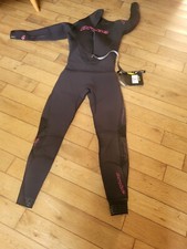 semi dry suit 7mm scuba diving ladies size 8