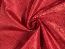 Paisley Jacquard Satin Lining