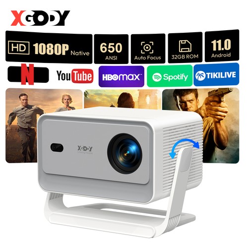 Xgody android projector - android, 5g