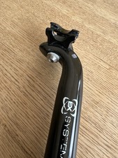 System EX 30.4mm Seatpost Black Layback Vintage Road Mountain Gravel Bike