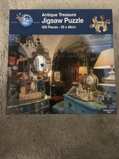 Puzzle World 500 Piece Jigsaw Antique Treasure Complete vintage 