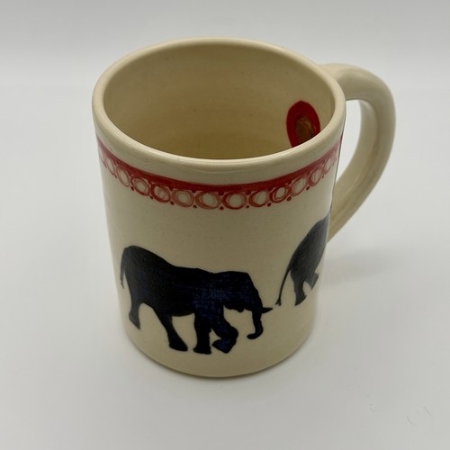 Brixton pottery elephant - pottery,