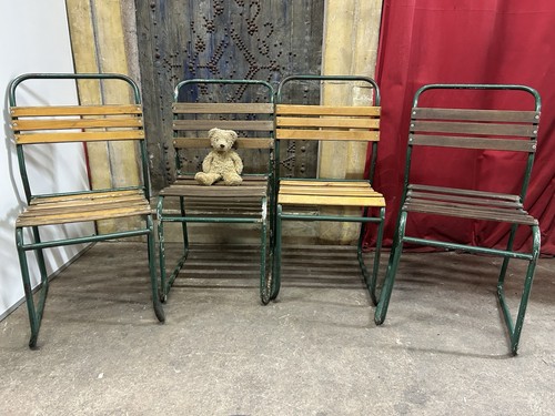 Set four vintage - set, green