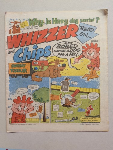 Whizzer and chips - comic,, 22nd