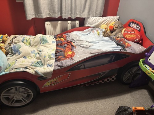 Red racing car children - red,
