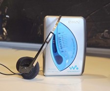Blue Sony Walkman WM-FX193