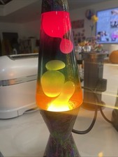 Groovy Lava Lamp Multi Colour Liquid Motion Night Light 15” Tall
