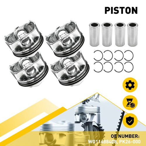Piston with rings for ford - piston, 1.0