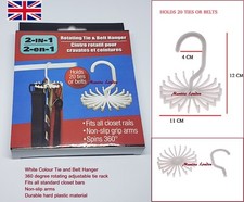 ROTATING TIE BELT RACK