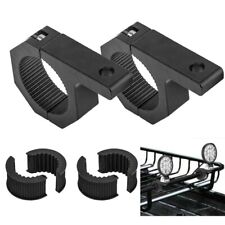 2PCS 35-50mm Tube Clamps Bull Bar Roll Cage LED Spot Light Holder Mount Bracket