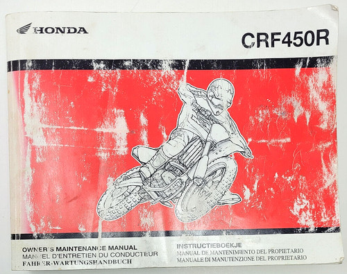 Honda crf450r owners - honda,