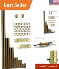 Versatile 64 Piece Brass Lamp