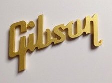 Gibson Guitar Logo Wall Art Sign Display 3D Printed 200mm