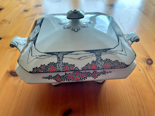 Art deco crown ducal ware - deco,