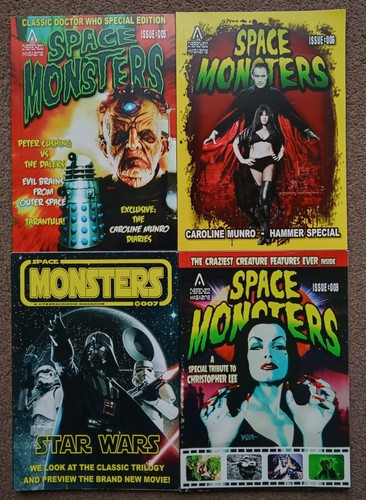Space monsters issues - x, 4