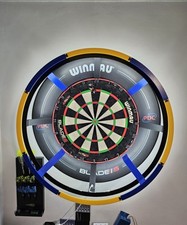 3D Printed Dartboard Ring Light, Made to order and a choice of colours and LED's