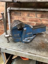 VINTAGE RECORD   No6 LARGE 6”ENGINEERS/MECHANICS BENCH VICE GARAGE SHED WORKSHOP