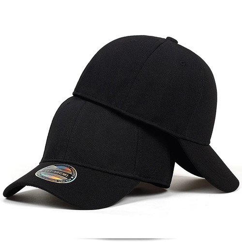 Fitted baseball cap - cap, closed