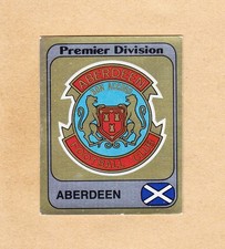 Panini - Football 82 - CLUB BADGE - Aberdeen - # 413