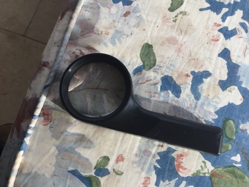 Small magnifying glass
