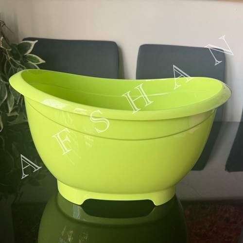Large oval dish washing - large, up