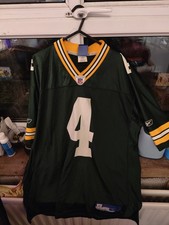 NFL Green Bay Packers Reebok Brett Favre Quarterback Legacy Jersey