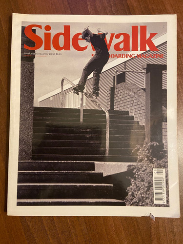 Sidewalk skateboard magazine - skateboard,