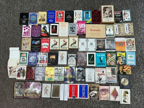 Playing cards decks job lot - cards,