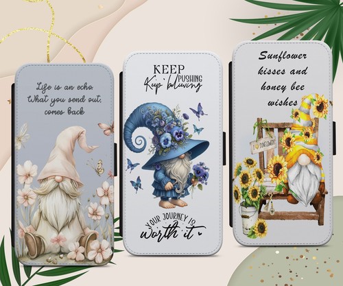 Gnome gonk sunflower quote - gonk,