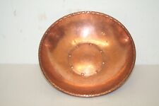 Stunning Borrowdale Hand Beaten Copper Dish 9" Diameter ~VGC (SS18/19)