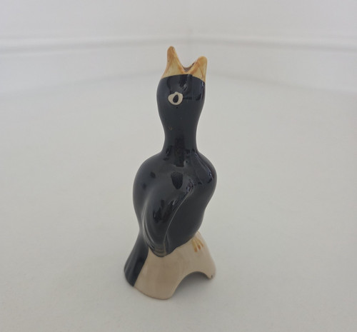 Ceramic blackbird pie funnel - ceramic,