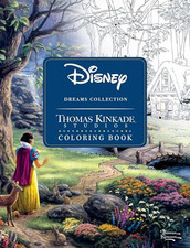 Disney Dreams Collection Thomas Kinkade Studios Coloring B... by Kinkade, Thomas