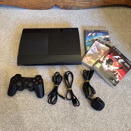 Sony playstation super slim - playstation, 3