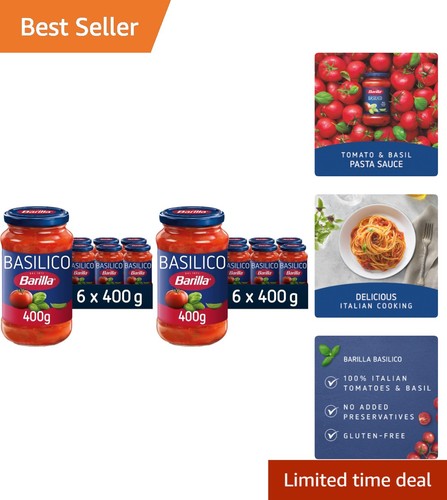 Basilico pasta sauce 400g - basilico, x
