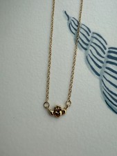 Gold Irish Claddagh Necklace