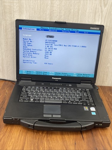 Panasonic toughbook 52 - panasonic, cf-52