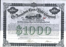 1890 Alabama - Anniston Gas &