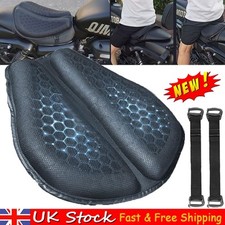 3D Motorcycle Seat Pad Motorbike Cover Universal Comfort Air Cushion Gel Durable
