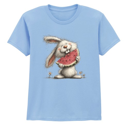 Funny rabbit kids shirt cute - funny, t-shirt