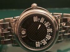 Gerald Genta.  automatic jump hour watch G3694 Retro Sports Retrograde 