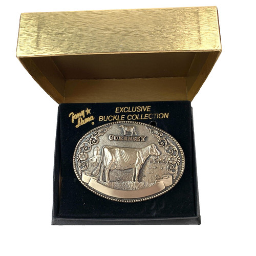Tony lama guernsey - guernsey, cow