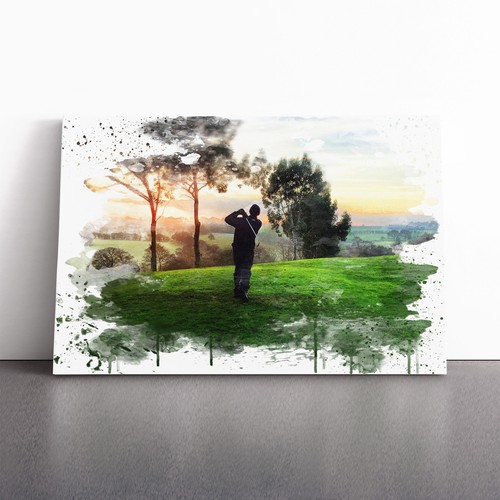 Golf landscape canvas - landscape, v3