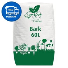 Bark Decorative Wood Chippings 60L-120L Bags by Laeto Your Signature Garden 