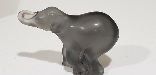 Lalique france grey crystal - lalique,