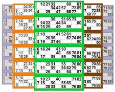 Bingo 150 Tickets Flyers 1-90