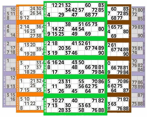 Bingo 150 tickets flyers 90 - 150,