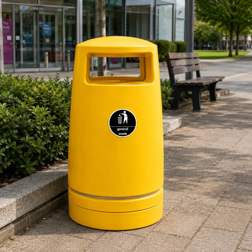 Yellow external hooded general - yellow,