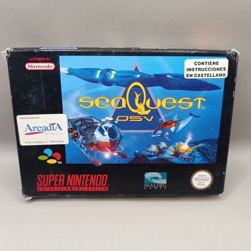 Sea quest dsv snes - sea, super
