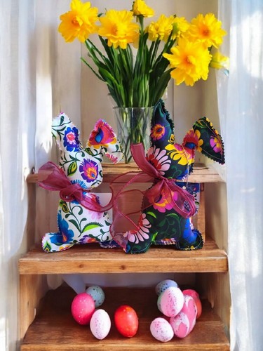 Pcs easter bunnies cotton - 2,